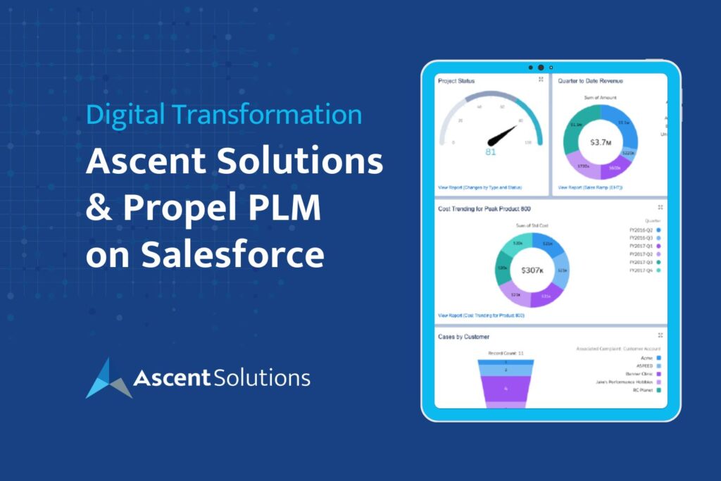 Enable Digital Transformation with Ascent Solutions & Propel PLM on Salesforce